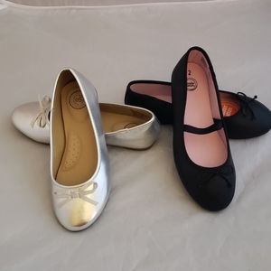 NWT 2 pairs of Ballerina style shoes